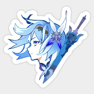 Genshin Impact Eula- Vengeance Sticker